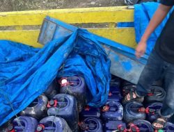Polres Mesuji Bongkar Penyelewengan Solar Subsidi, 4,2 Ton BBM Diamankan
