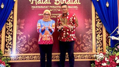 Hadiri Halal Bihalal Sumbagsel, Bupati Waykanan Dorong Kolaborasi Lintas Daerah