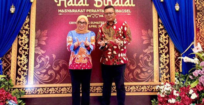 Hadiri Halal Bihalal Sumbagsel, Bupati Waykanan Dorong Kolaborasi Lintas Daerah