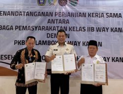 Lapas Waykanan Gandeng PKBM dan LBH, Genjot Pendidikan dan Kesadaran Hukum Warga Binaan