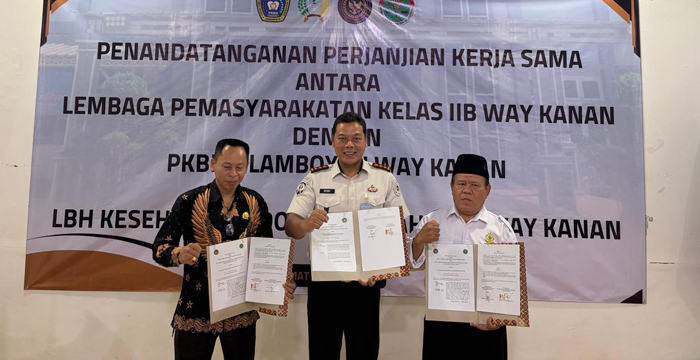 Lapas Waykanan Gandeng PKBM dan LBH, Genjot Pendidikan dan Kesadaran Hukum Warga Binaan