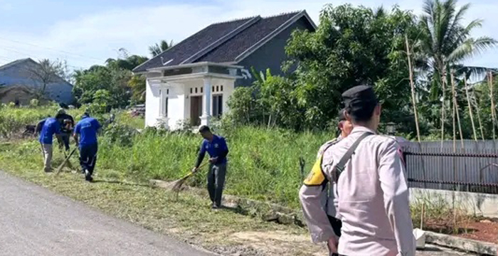 Peringati HBP ke-62, Lapas Waykanan Gandeng APH Gelar Aksi Bersih Fasilitas Umum