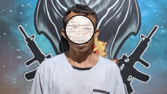 Manusia Silver di Bandar Lampung Ditangkap, Buron Usai Bacok Teman Gegara Utang