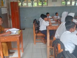 Serentak Digelar, Ujian Sekolah dan Mid Semester di SMPN 7 Banjit