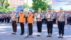 Dua Polisi Pelaku Pemerkosaan di Jambi Dipecat, Seragam Dinas Dicopot di Depan Ratusan Personel