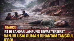 Tragis! IRT di Balam Tewas Terseret Banjir Usai Rumah Dihantam Tanggul Jebol