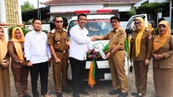 Pemkab Lampura terima Ambulans dari PTPN III