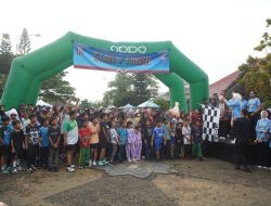 Pemkab Way Kanan Gelar Jalan Sehat dan Bazar UMKM