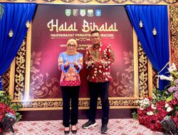 Bupati Way Kanan Hadiri Halal Bihalal Sumbagsel di Griya Agung