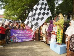 Karnaval Budaya PAUD Meriahkan HUT Way Kanan