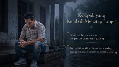 Kelopak yang Kembali Menatap Langit