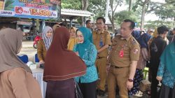 Pemkab Lampura Salurkan Minyakita Murah di Pasar Sentral