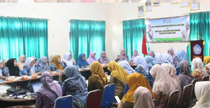 Perkuat Sinergi Layanan Pendidikan, Bunda PAUD Lampura Gelar Rakor Pengurus Kecamatan