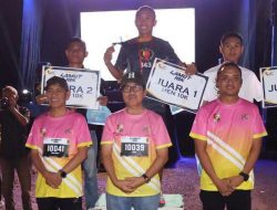 Ribuan Peserta Meriahkan Lampung Utara Night Run 2026