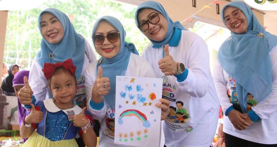 Lampung Utara, PAUD, Gebyar PAUD, HUT Ke-80, Pendidikan