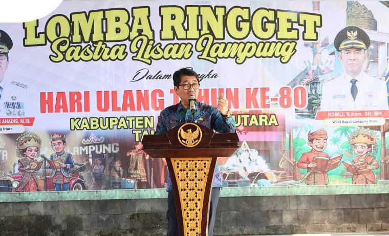 Bupati Buka Festival Ringget, Tegaskan Komitmen Lestarikan Budaya Daerah