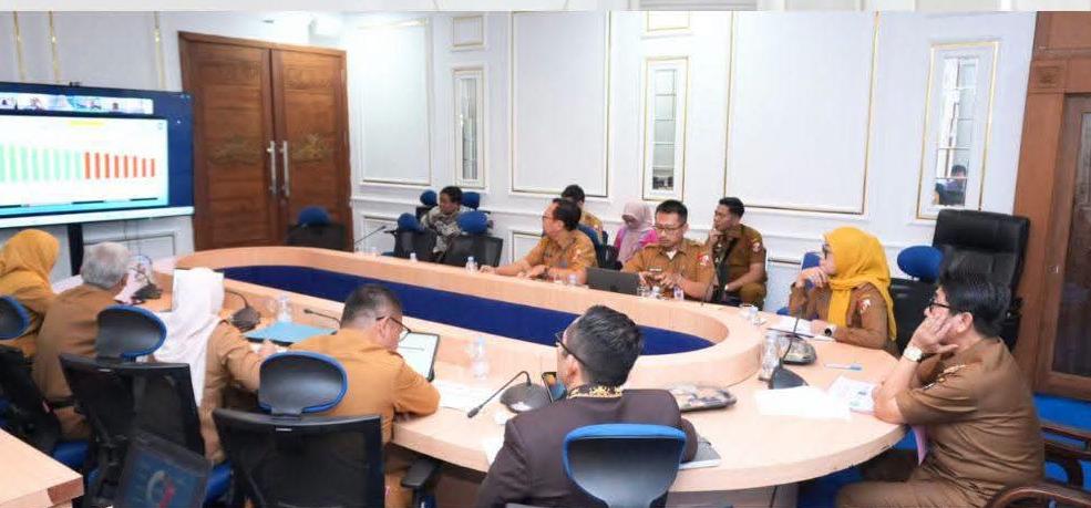 Kemendagri Beri Masukan Penguatan Fiskal Lampura