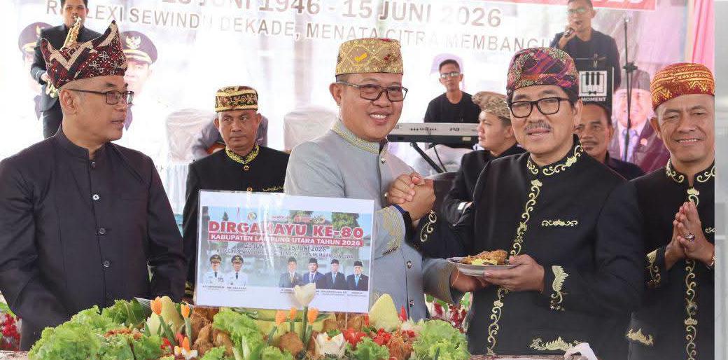 Lampung Utara, HUT Ke-80, Hamartoni Ahadis, Stadion Sukung, Pemkab Lampung Utara