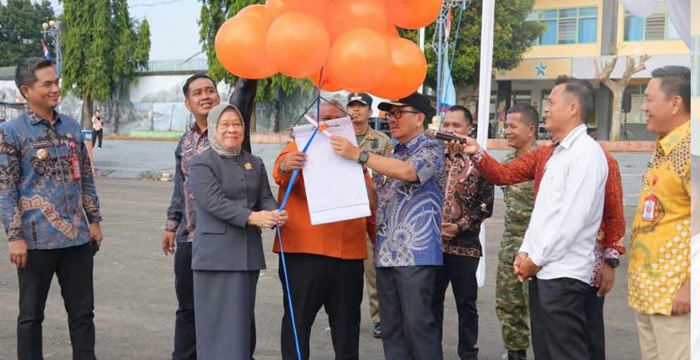 Bupati Lampung Utara Pimpin Apel Siaga Petugas Sensus Ekonomi 2026