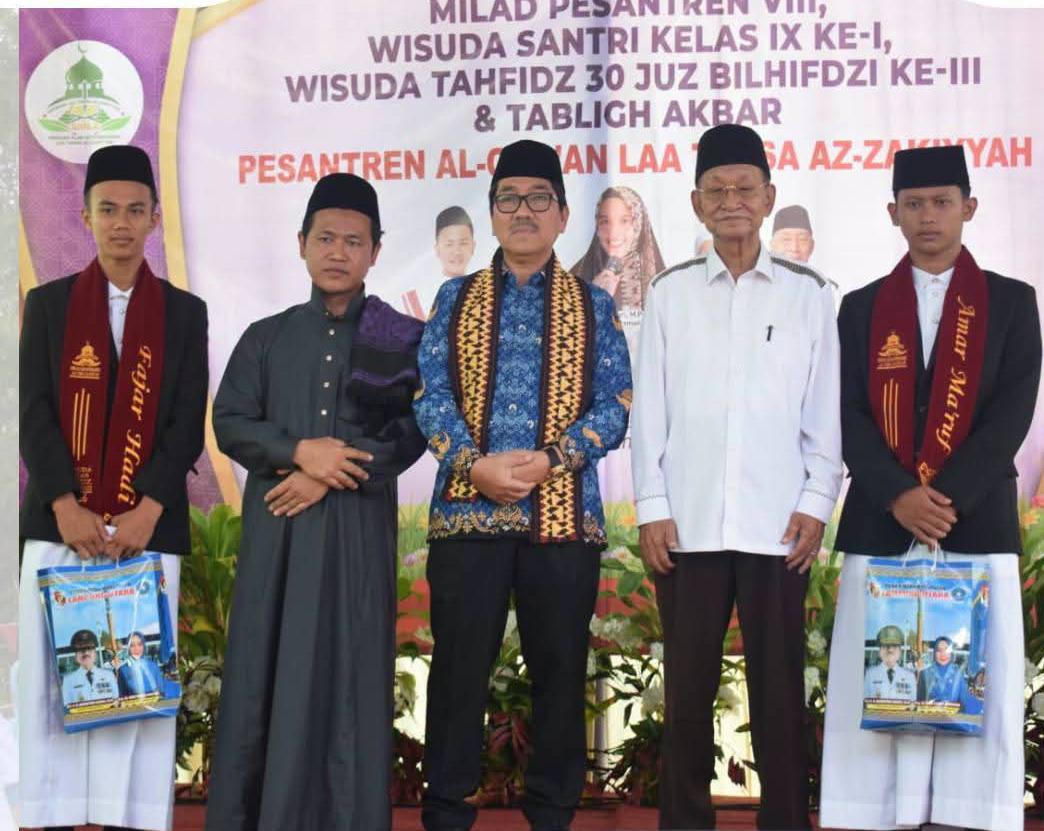 Hadiri Milad Pesantren, Hamartoni Tekankan Pentingnya Penguatan Moral Generasi Muda