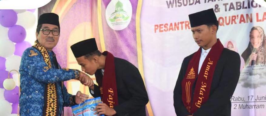 Hadiri Milad Pesantren, Hamartoni Tekankan Pentingnya Penguatan Moral Generasi Muda