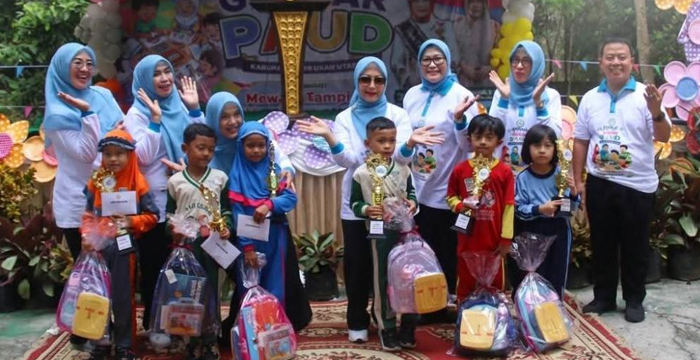 Gebyar PAUD Buka Rangkaian HUT Lampura ke-80