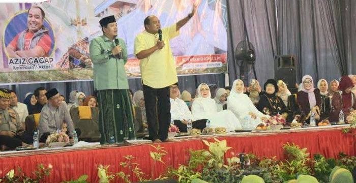 Pengajian Akbar HUT Ke-80 Lampung Utara Dihadiri Ribuan Jamaah