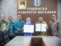 Bupati Waykanan Perpanjang Kerja Sama Beasiswa dengan Taruna Kebangsaan, Perkuat Akses Pendidikan Generasi Muda