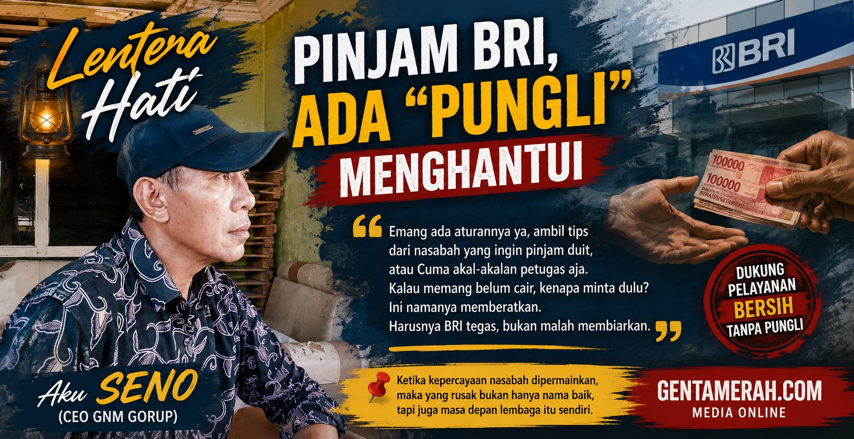 Pinjam BRI, Ada “Pungli” Menghantui