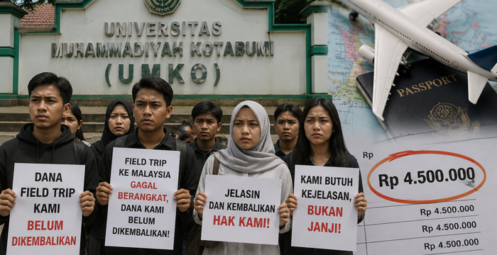 Field Trip ke Malaysia Gagal Berangkat, Dana Rp4,5 Juta Mahasiswa UMKO Belum Dikembalikan
