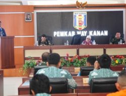 Bupati Waykanan Evaluasi Penyaluran Bantuan Pangan, Data Penerima Jadi Perhatian
