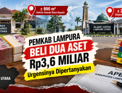 Pemkab Lampura Beli Dua Aset Rp3,6 Miliar, Urgensinya Dipertanyakan