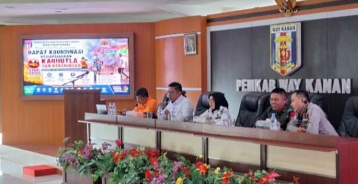 Waykanan Catat 10 Kejadian Kebakaran, Pemkab Perkuat Siaga Karhutla dan Kekeringan