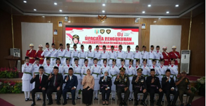 Paskibraka Waykanan 2026 Dikukuhkan, Siap Jalankan Tugas di HUT ke-81 RI