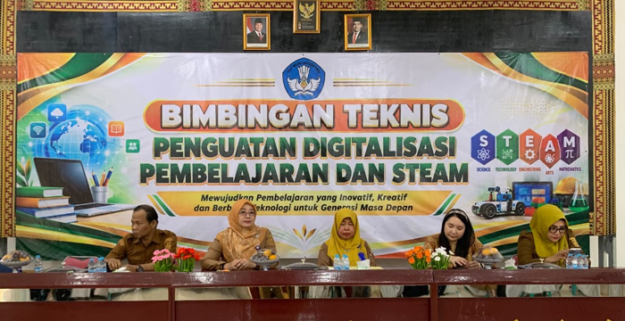 Disdik Lampura Perkuat Digitalisasi & STEAM Pembelajaran PAUD