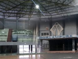 GOR Sukung Lampura Belum Direhabilitasi Menyeluruh, Anggaran Ruang Rapat Bupati Rp1 Miliar Dipertanyakan