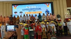 Lomba Bertutur Lampura, Tanamkan Cinta Buku Sejak Dini